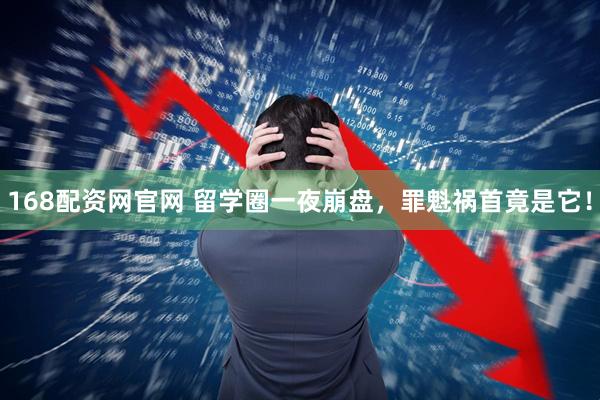 168配资网官网 留学圈一夜崩盘，罪魁祸首竟是它！